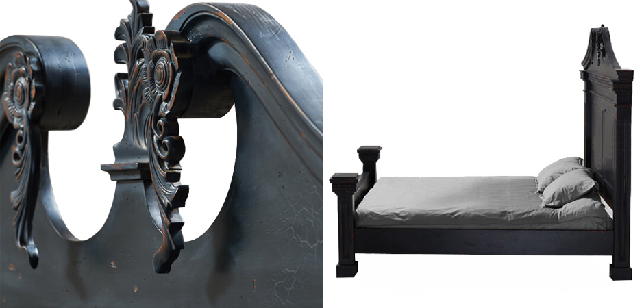 Кровать Gothic Style Bed Кровать Gothic Style Bed - Loft-Concept в Екатеринбурге