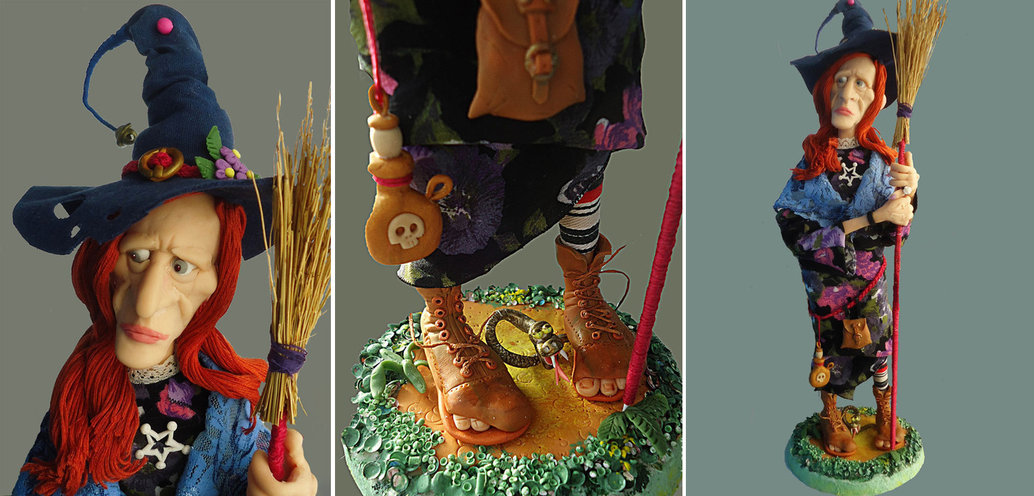 Кукла Wicca Witch - фото