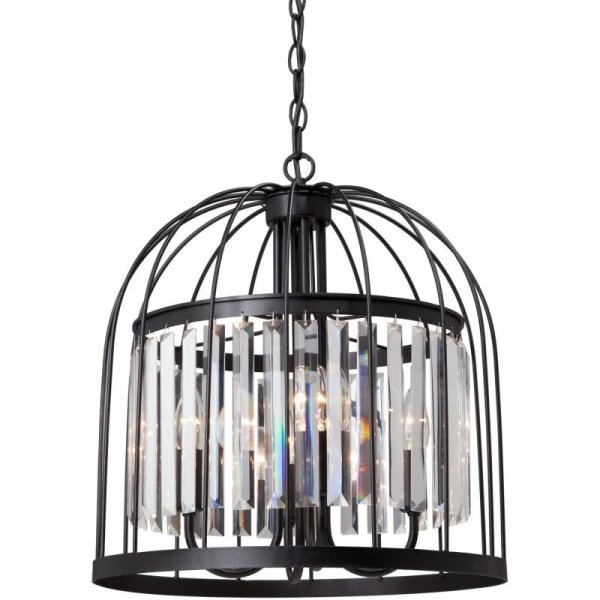 Люстра Birdcage Chandelier Fountain Black  в Екатеринбурге | Loft Concept 