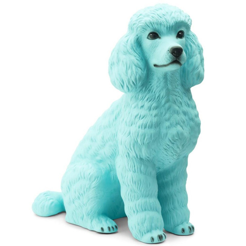 Статуэтка Abhika Poodle Bisc. Turquoise Бирюзовый в Екатеринбурге | Loft Concept 