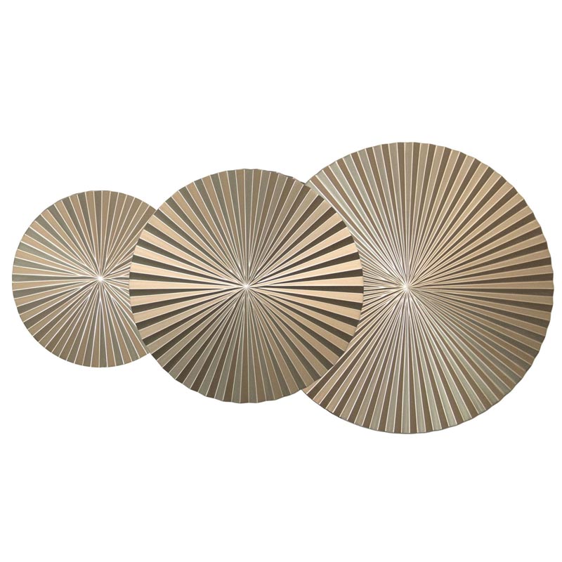 Арт-объект Apollo Champagne Wall Plaque Disc 3 Золотой Шампань в Екатеринбурге | Loft Concept 