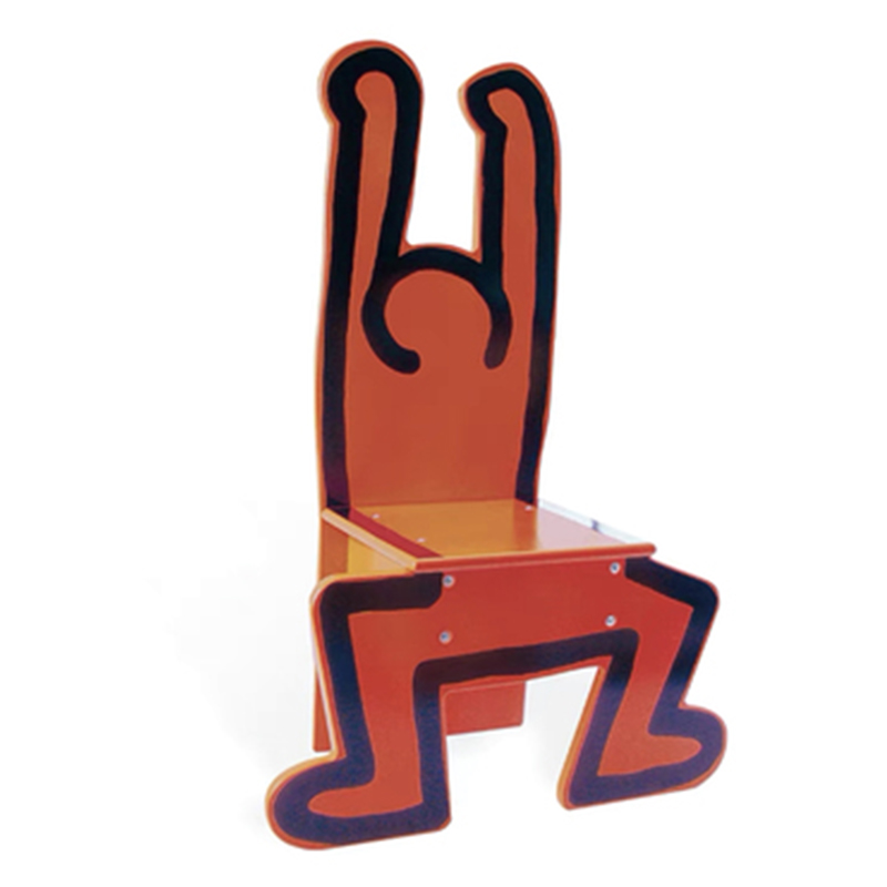 Детский стул Chaise Keith Haring Dancer Vilac Красный Красный в Екатеринбурге | Loft Concept 