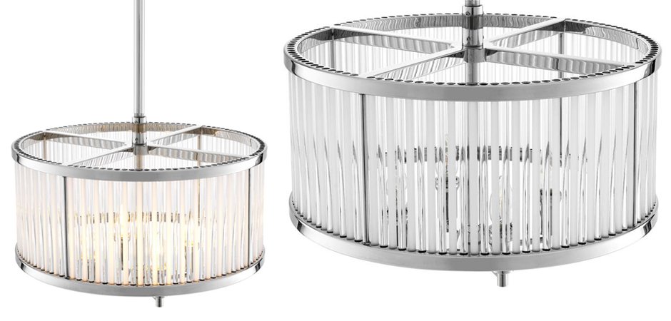 Люстра Chandelier Darcy Nickel - Loft-Concept в Екатеринбурге