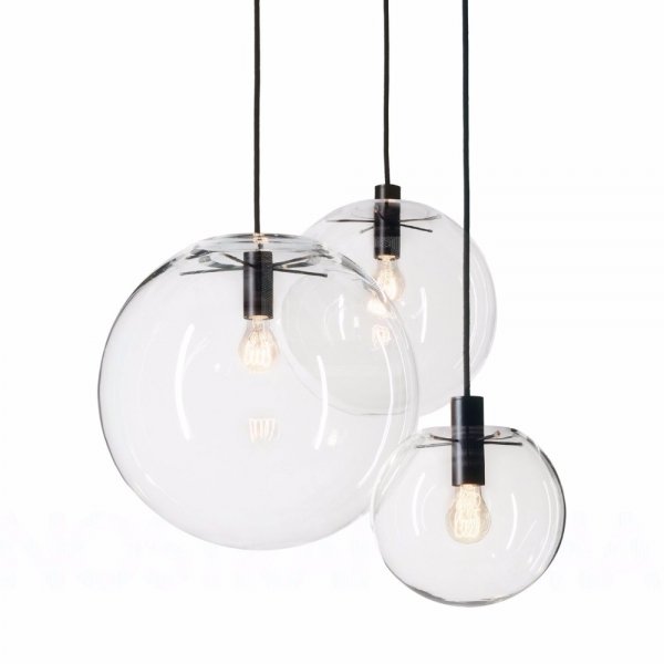 Подвесной светильник Selene Glass Ball Ceiling Lights Прозрачный в Екатеринбурге | Loft Concept 