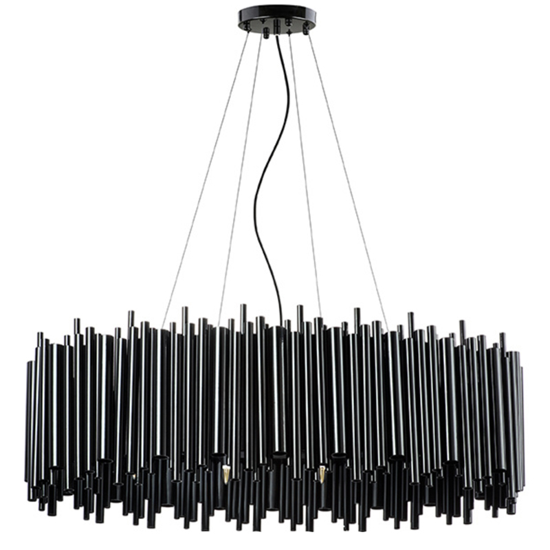 Люстра Delightfull Brubeck Chandelier Black Oval  в Екатеринбурге | Loft Concept 