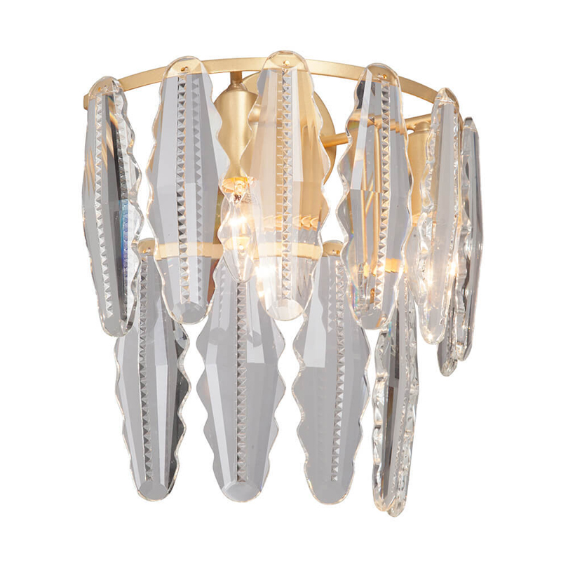 Бра Maogan Textured Sconce Золотой Прозрачный (Transparent) в Екатеринбурге | Loft Concept 