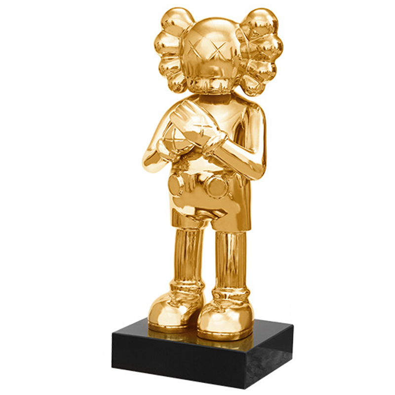 Статуэтка KAWS Gold on stand Золотой в Екатеринбурге | Loft Concept 