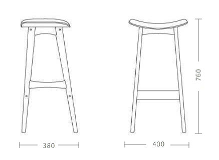 Стул Johannes Andersen Allegra Bar Stool в Екатеринбурге