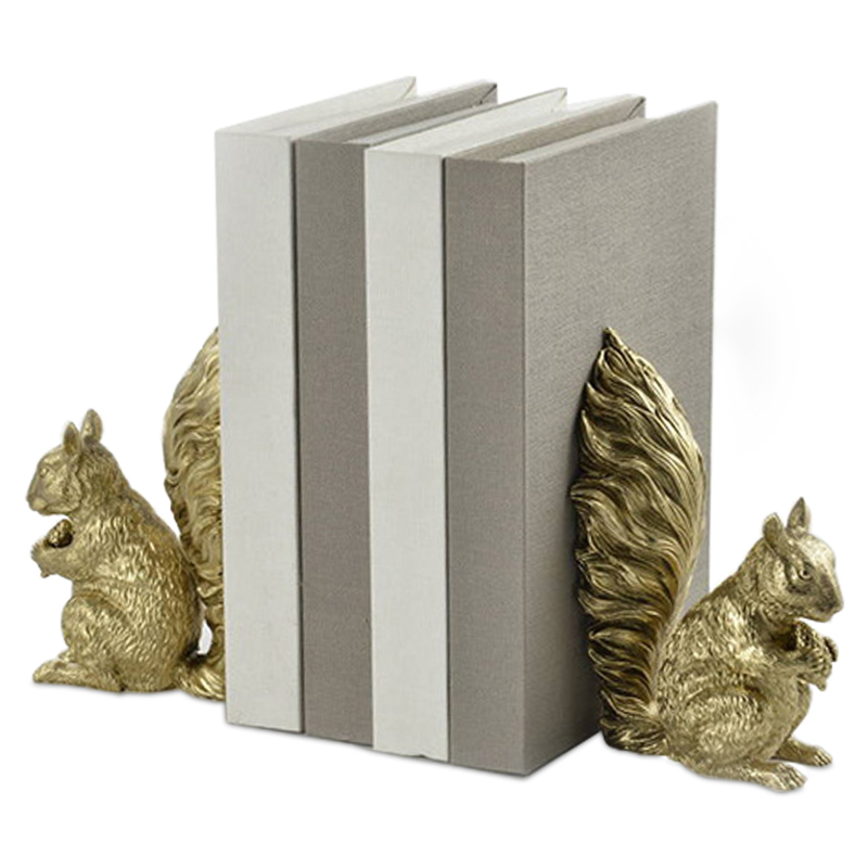 Держатель для книг Squirrel Book Holder Золотой в Екатеринбурге | Loft Concept 