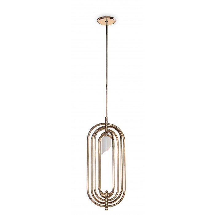 Люстра Delightfull  Turner Pendant Lamp Глянцевое золото в Екатеринбурге | Loft Concept 