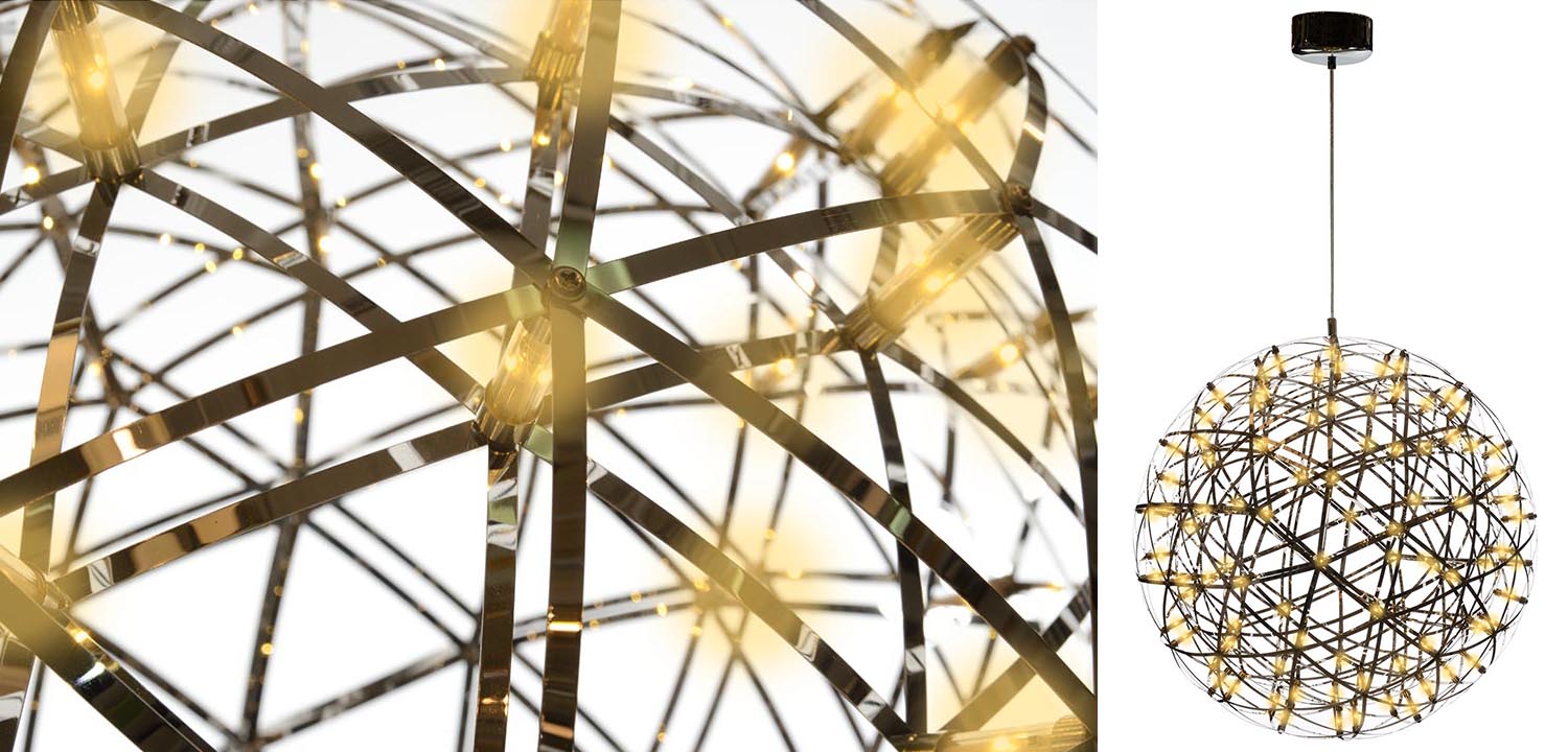 Люстра Moooi 3D Sphere Yellow lamp M - фото