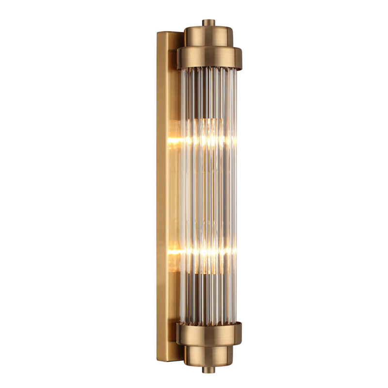 Бра Dirck Glass TUBE Sconce Bronze Бронза в Екатеринбурге | Loft Concept 