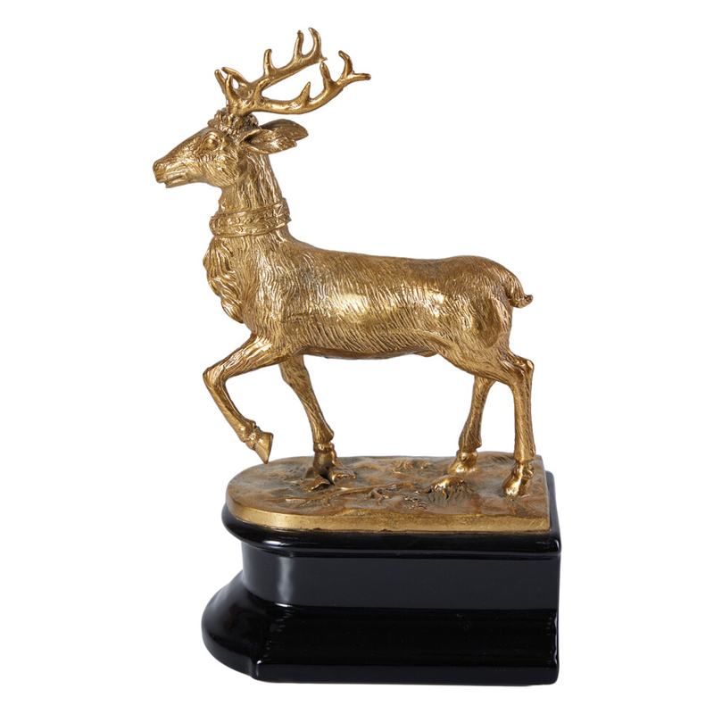 Держатель для книг в виде оленя из фарфора и бронзы Eden Garden porcelain and bronze Черный Бронза Держатель для книг в виде оленя из фарфора и бронзы Eden Garden porcelain and bronze Черный Бронза в Екатеринбурге | Loft Concept
