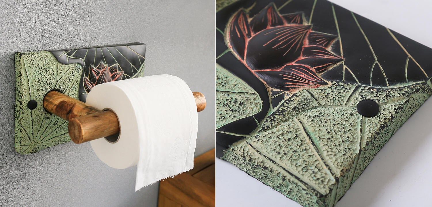 Держатель для бумаги Lotus Wood - фото