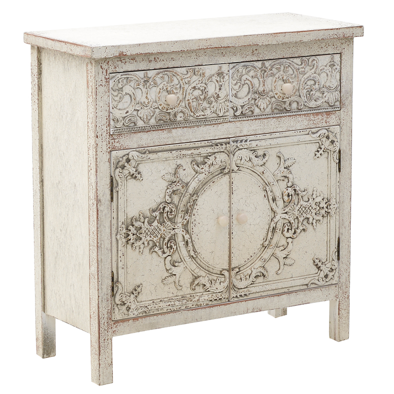 Комод в стиле прованс Senchia Provence Chest of Drawers Молочный в Екатеринбурге | Loft Concept 