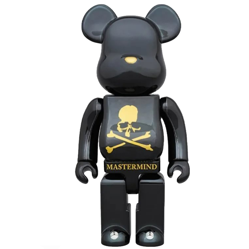 Статуэтка Bearbrick Black Mastermind Черный в Екатеринбурге | Loft Concept 