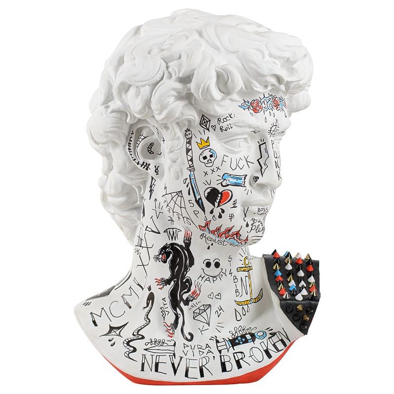 Статуэтка Bust of David PUNK Мульти в Екатеринбурге | Loft Concept 