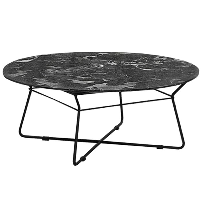 Кофейный стол Marble Coffee Table Черный Черный Мрамор Nero в Екатеринбурге | Loft Concept 