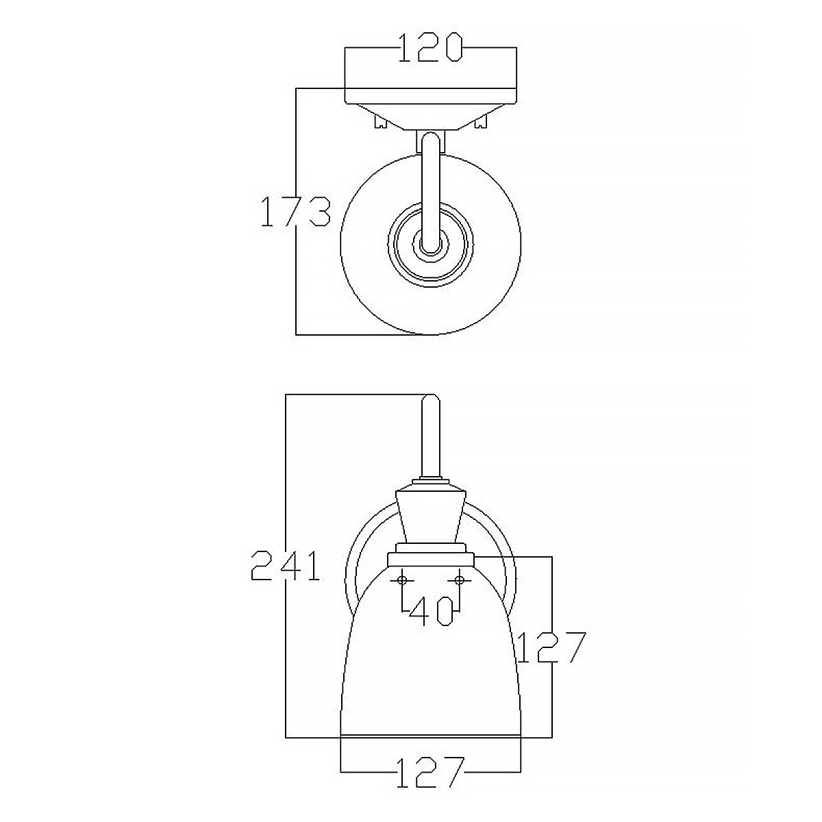 Бра с матовым ребристым плафоном в форме колокола Kichler в Екатеринбурге