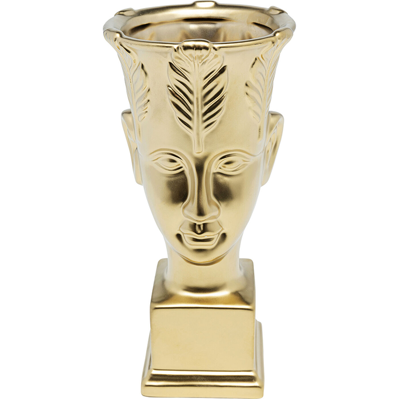 Ваза Golden Face Vase 26 Золотой в Екатеринбурге | Loft Concept 