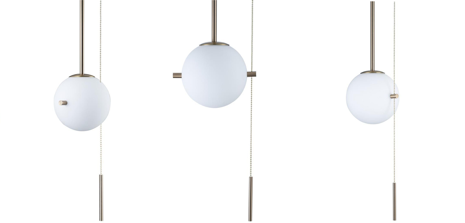 Подвесной светильник Alston gold - фото