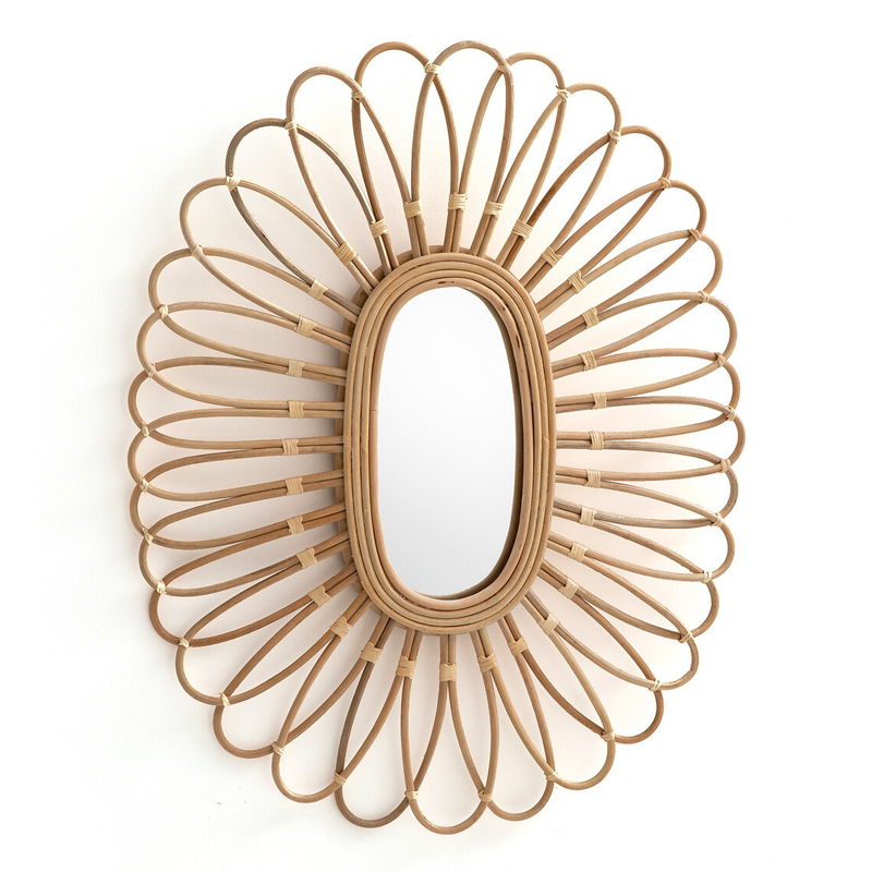 Зеркало Mirror Rattan Oval  в Екатеринбурге | Loft Concept 