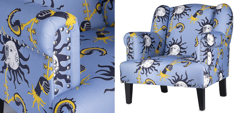 Pierre Frey Soleil A Moustache Кресло - Loft-Concept в Екатеринбурге