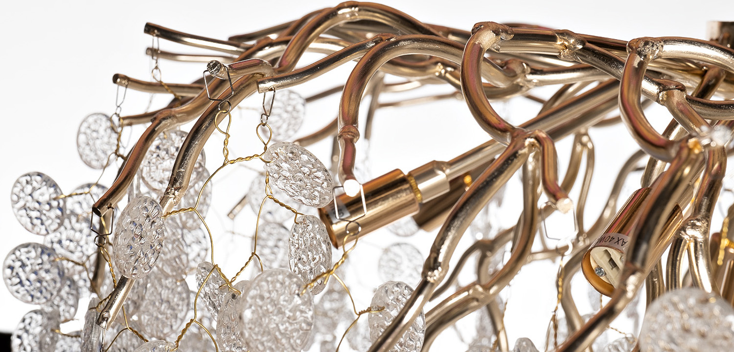 Потолочная люстра FAIRYTREE Champagne Chandelier 60 - фото