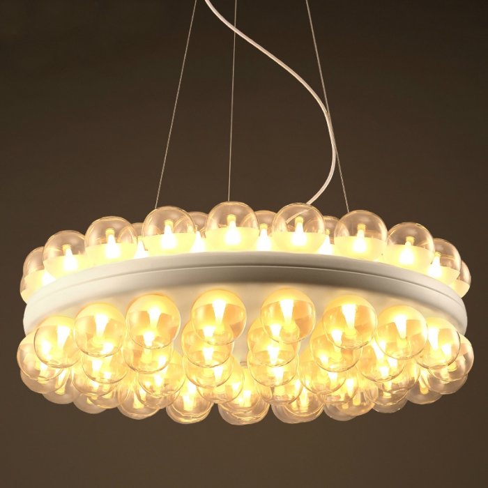 Люстра Eddy Light Chandelier Double Plate  в Екатеринбурге | Loft Concept 