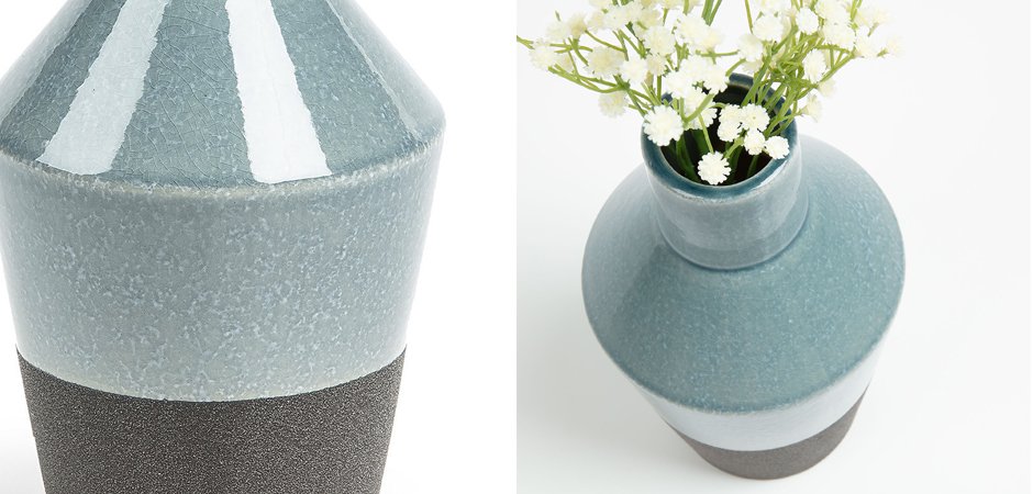 Ваза Pale Blue Ваза Pale Blue - Loft-Concept в Екатеринбурге