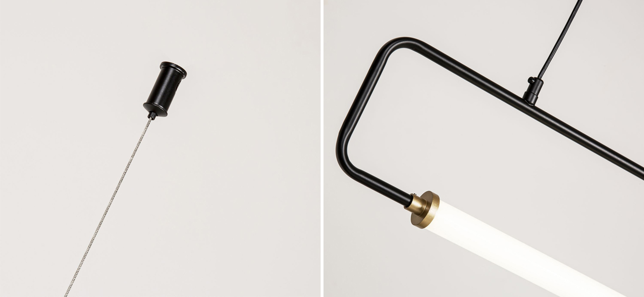 Светодиодная люстра в стиле Лофт Radiant - фото №1