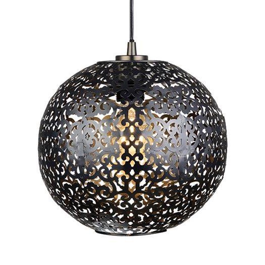 Подвесной светильник Oriental patterns Pendant Black Черный в Екатеринбурге | Loft Concept 