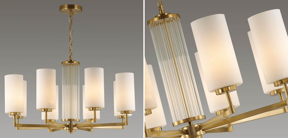 Люстра Pillars на 8 ламп - Loft-Concept в Екатеринбурге