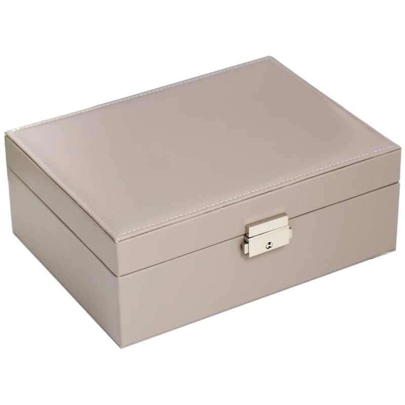 Шкатулка Blanford Jewerly Organizer Box gray beige Бежево-серый в Екатеринбурге | Loft Concept 