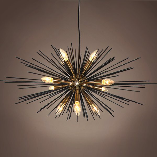 Люстра Astra Chandelier Sputnik Gold & Black  в Екатеринбурге | Loft Concept 