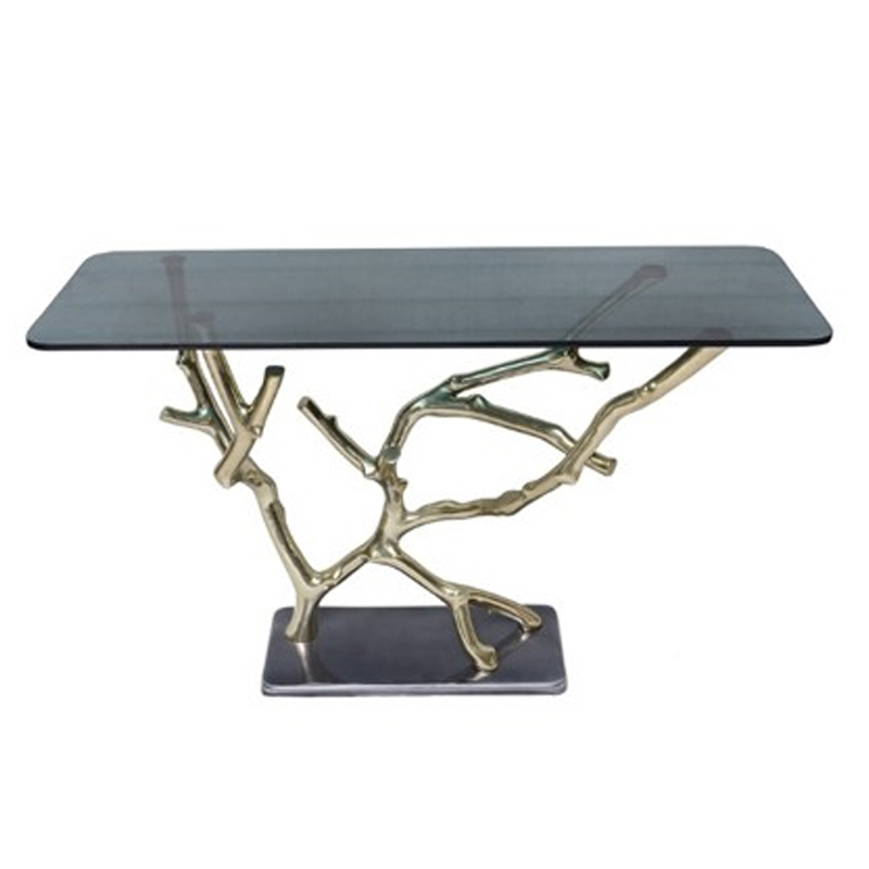 Консоль Console Tree Branches Винтажное Темное Золото  в Екатеринбурге | Loft Concept 