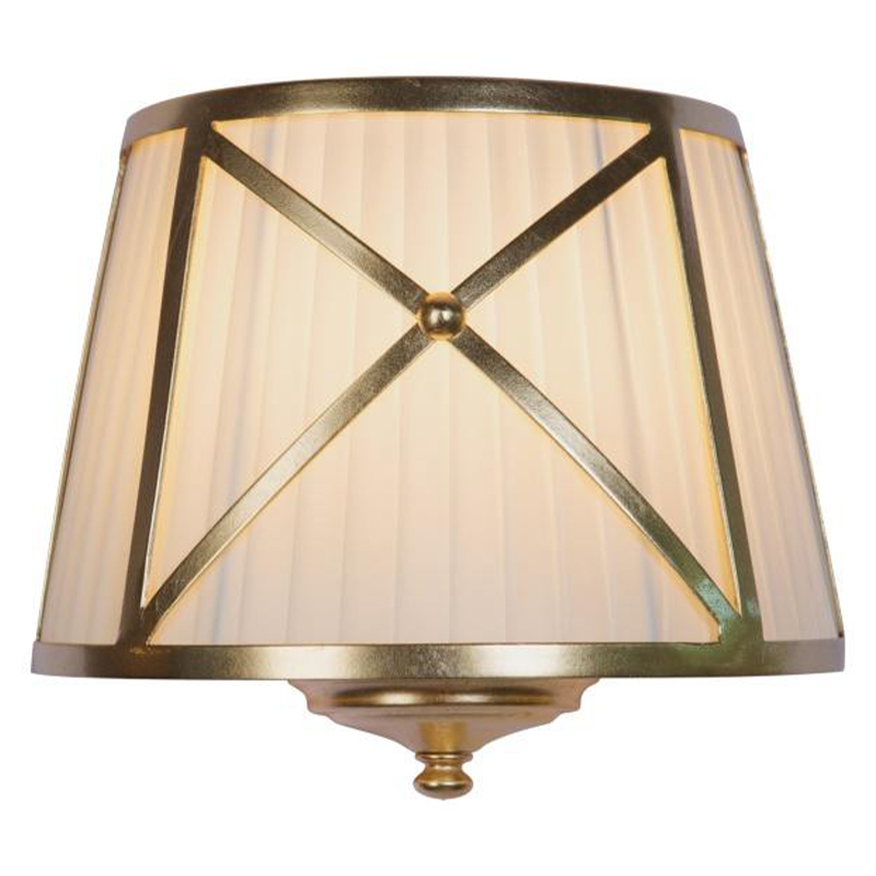 Бра Provence Lampshade Light Gold Wall Lamp Бежевый Золотой в Екатеринбурге | Loft Concept 