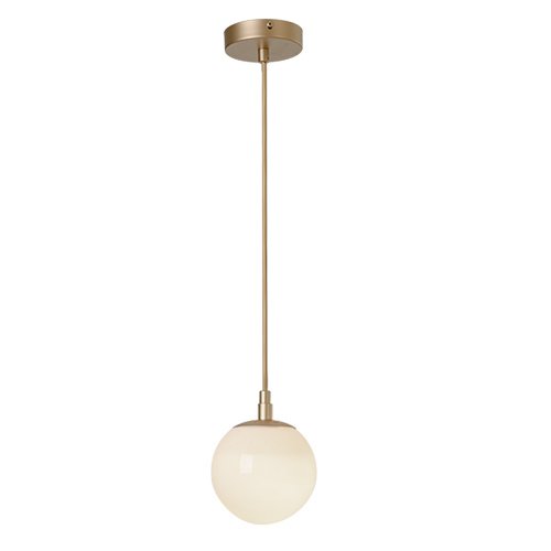 Светильник Modo mono Brass color & white glass Молочный Светильник Modo mono Brass color & white glass Молочный в Екатеринбурге | Loft Concept