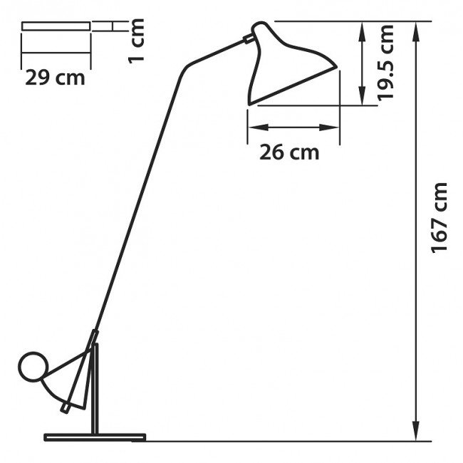 Торшер Lampara Floor Lamp в Екатеринбурге