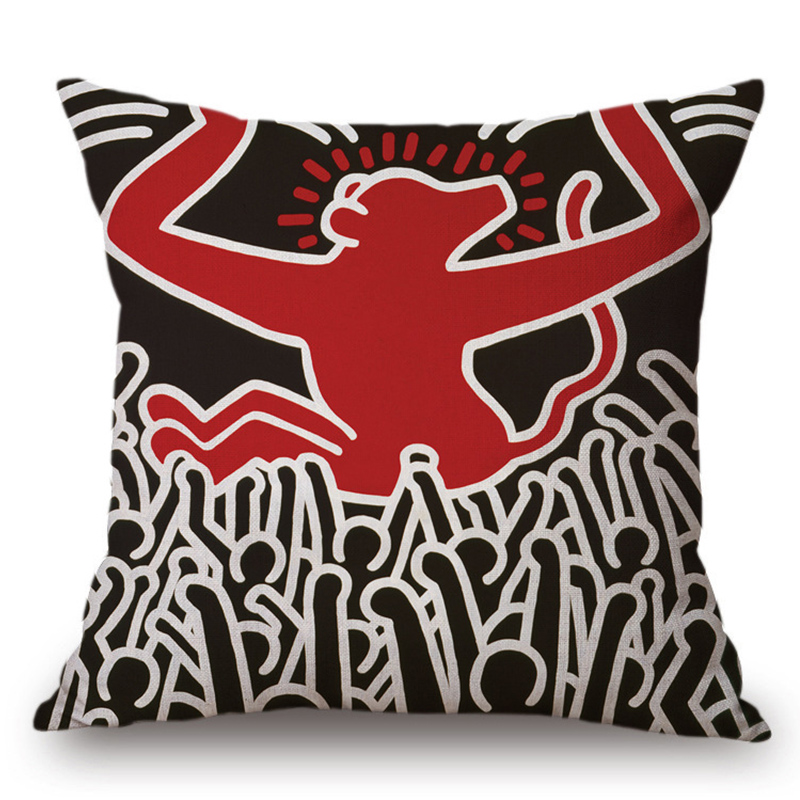 Подушка Keith Haring 10 Мульти в Екатеринбурге | Loft Concept 