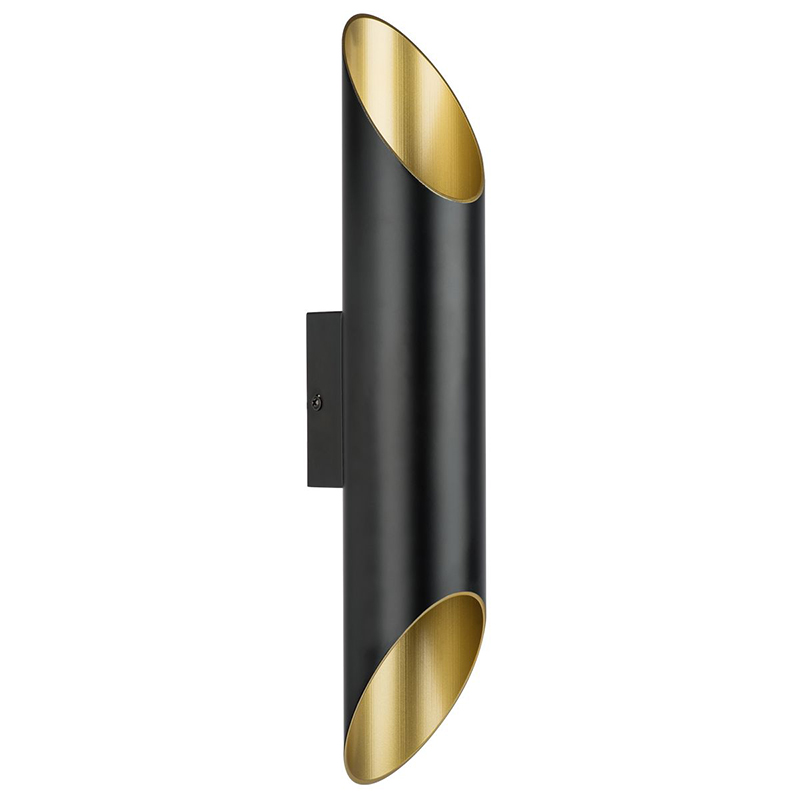 Бра Garbi Black Pipe Organ Sconce Черный Золотой в Екатеринбурге | Loft Concept 