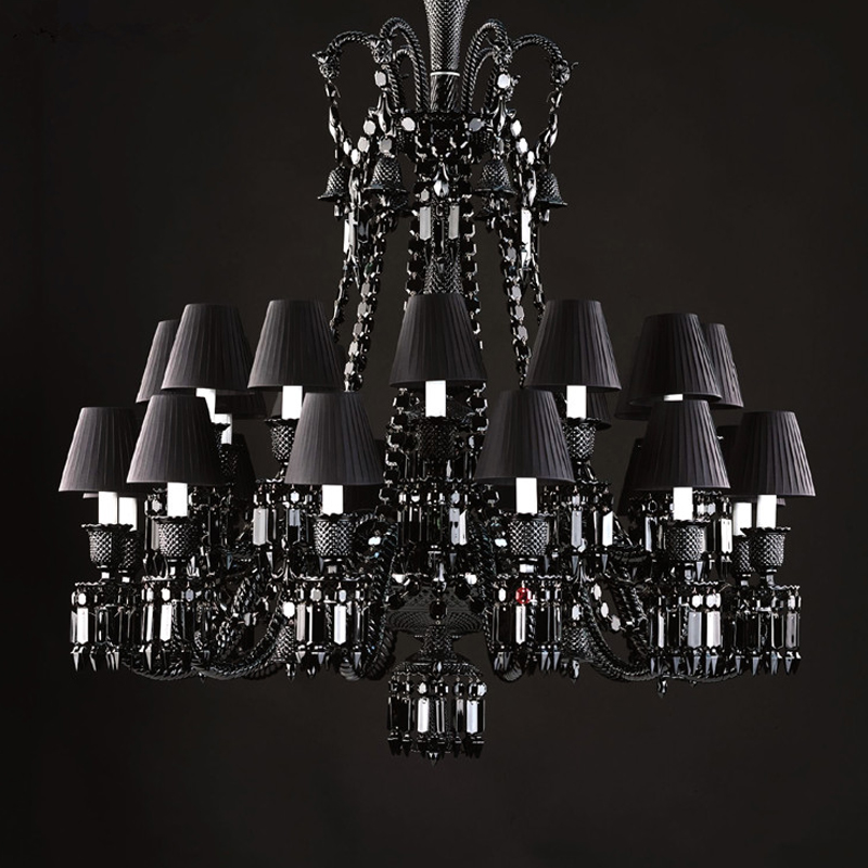 Люстра BACCARAT ZENITH NOIR Chandelier Черный в Екатеринбурге | Loft Concept 