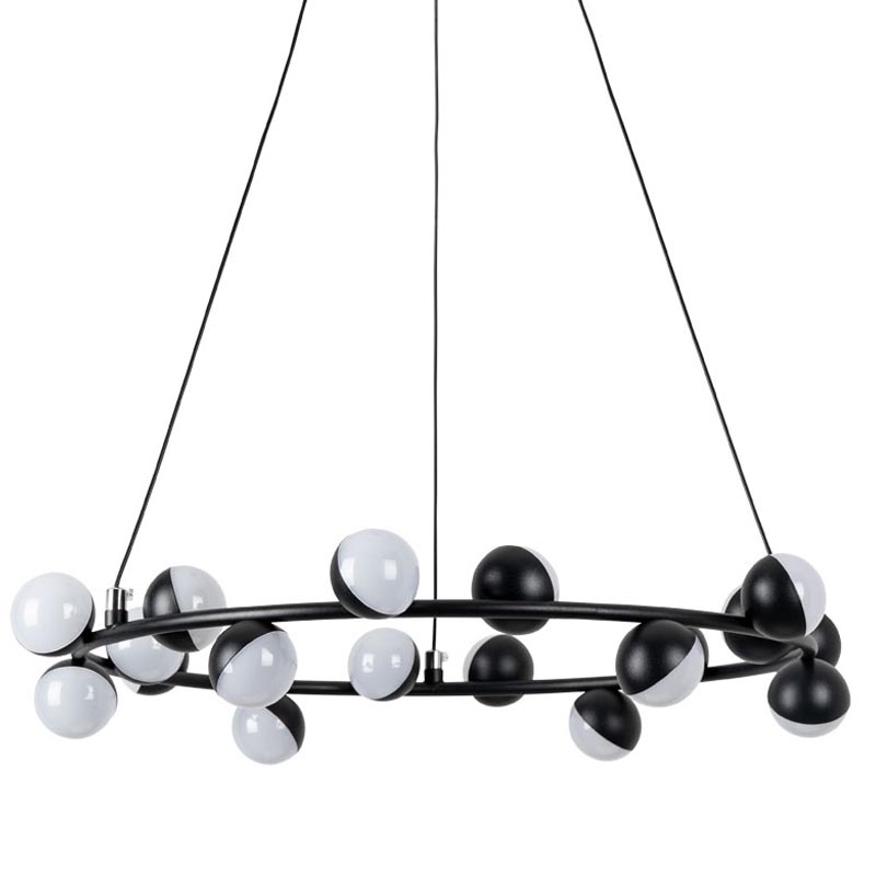 Люстра Vilelme Chandelier black 50 Черный в Екатеринбурге | Loft Concept 