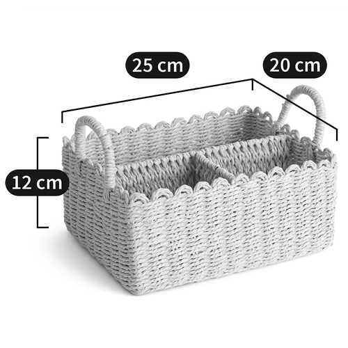 Плетеная корзина Hughie Wicker Basket в Екатеринбурге