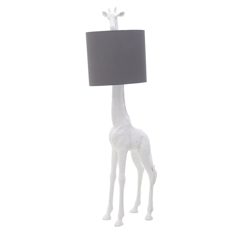 Торшер White Giraffe Floor lamp Белый Серый в Екатеринбурге | Loft Concept 