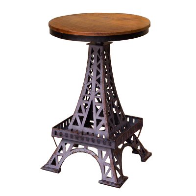 Барный стул Eiffel Tower Bar Stool Коричневый Черный в Екатеринбурге | Loft Concept 