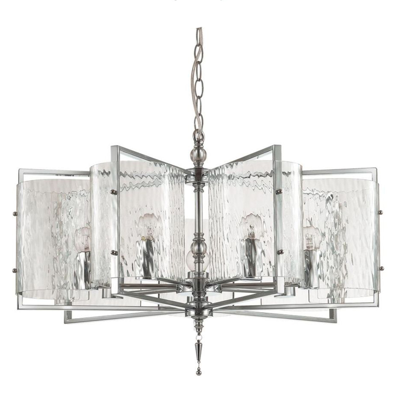 Люстра Karissa Chrome Chandelier 65 Хром Прозрачный (Transparent) в Екатеринбурге | Loft Concept 