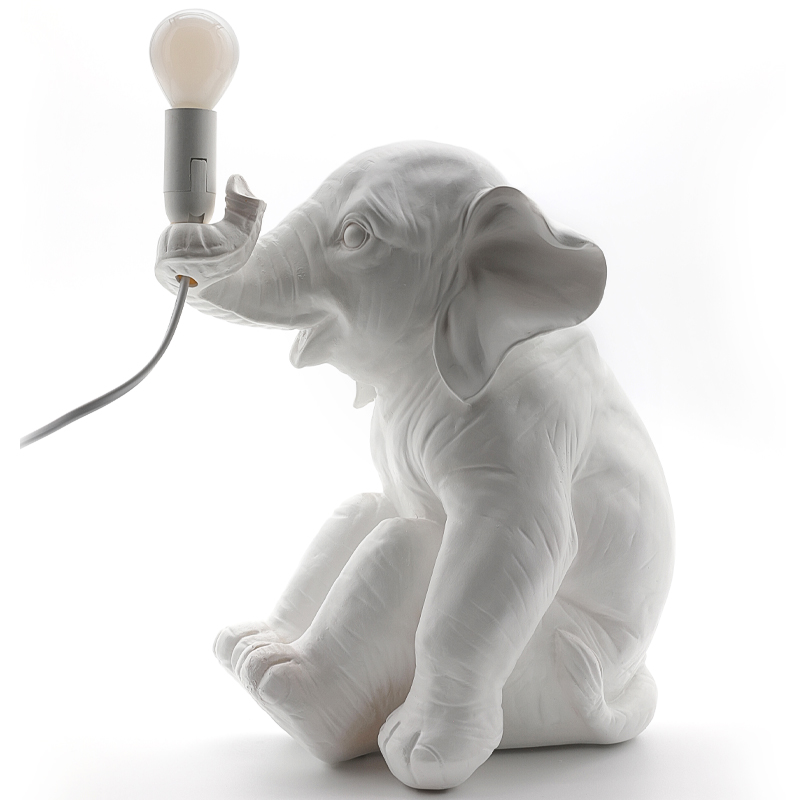 Настольная лампа Table Lamp Elephant Белый в Екатеринбурге | Loft Concept 