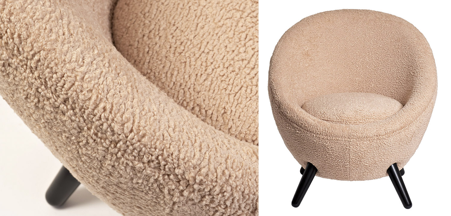 Кресло Boinaive Armchair pink - фото