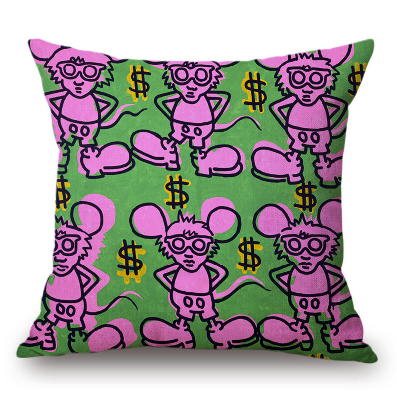 Подушка Keith Haring 12 Мульти в Екатеринбурге | Loft Concept 